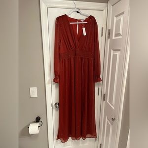Baltic Born Dress - Rust Color with Sparkles. Never worn, NWT.